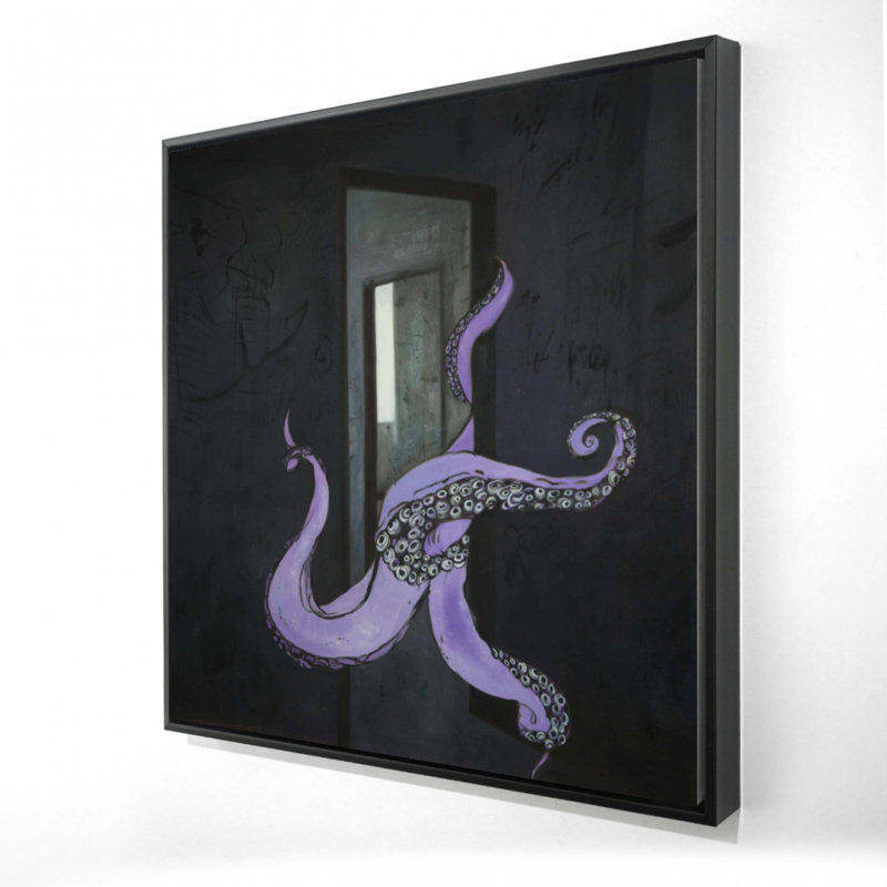 Octopus Street Art, toile | Art mural aquatique