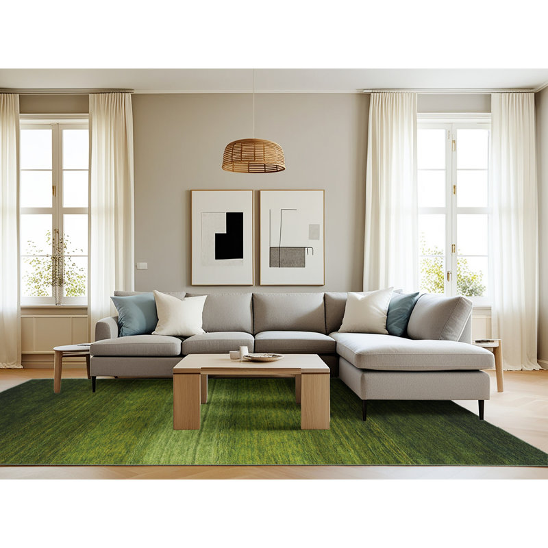 Geometric Indoor Rug, Rectangle 8' x 12'