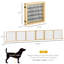 Barrière en bois pour chien