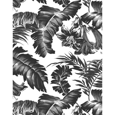 Plantation Floral Vinyl Wallpaper Roll