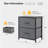 2-Drawer Wood and Fabric Nightstand with Open Shelf-2033637781-2017161767