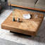 Table de bout carrée en bois massif-106775980