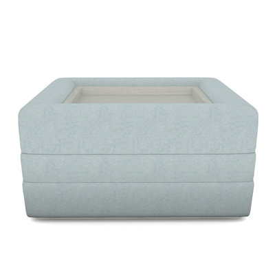 Boyden Ottoman with Wood Tray