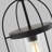 Yates 1 - Light Midnight Black Lantern Pendant