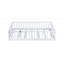 Rubber Wood Floor Bed with Safety Guardrails-456169625