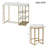 Madyline 2 - Person Four Leg Dining Set-1587202627-1587202628-1587202630