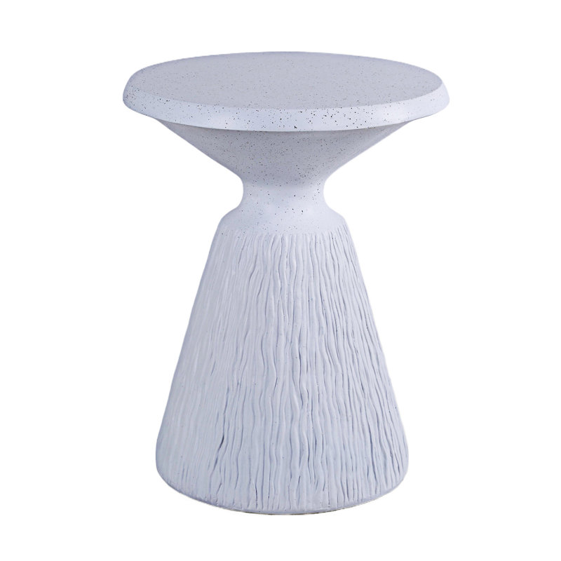 Cement Outdoor End Tables Side Table