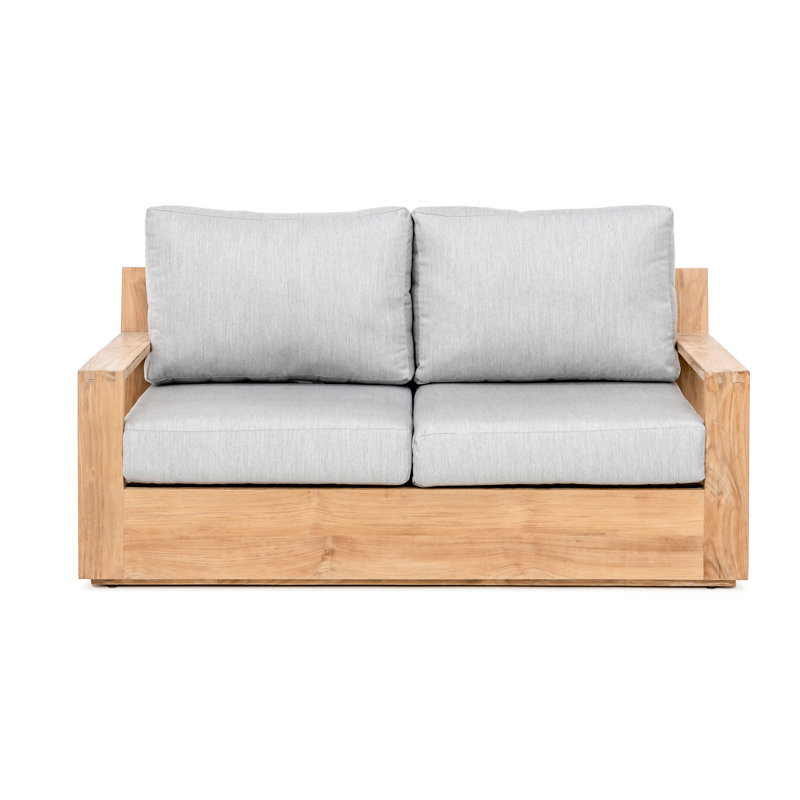 Caldas Loveseat - Silver, Silver