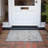 Machine Washable Indoor/Outdoor Xhevrie Gray Rug-895452755
