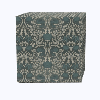 Canant 100% Cotton Abstract Square Napkin