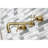 Kingston Brass Manhattan Two-Handle 3-Hole Wall Mount Roman Tub Faucet-50579911-115844609