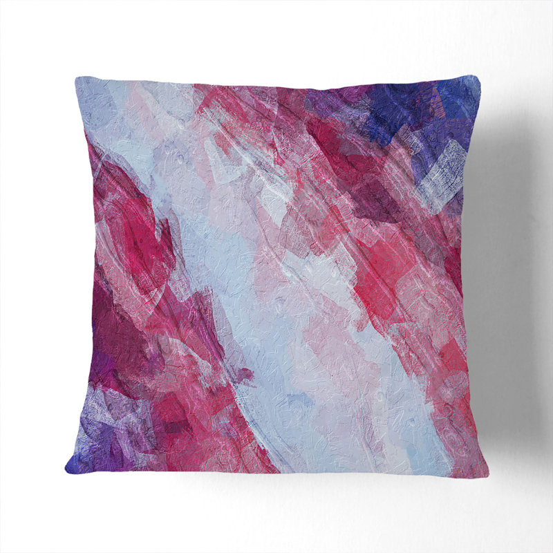 Abstract Square Cushion, 40cm H x 40cm W x 15cm D