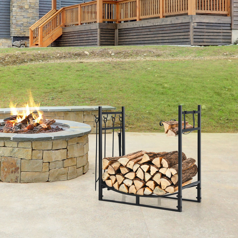 Ledyard 76cm W Metal Log Rack