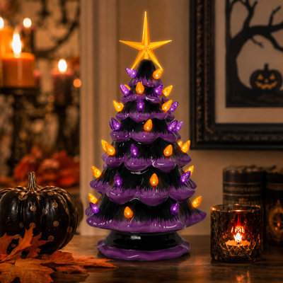 Christmas Classics Halloween Tabletop Tree