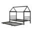 Lit plateforme simple en métal Mondamin-1531324119