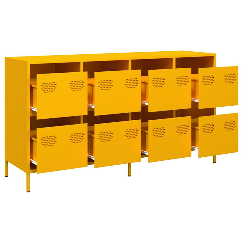 135cm Sideboard, Mustard Yellow