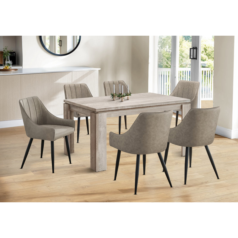 Table de salle à manger, Taupe