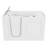 Therapeutic Tubs 32 in. x 60 in. Left Drain Quick Fill Walk-In Whirlpool Tub with Powered Fast Drain in White-11904565-4630990