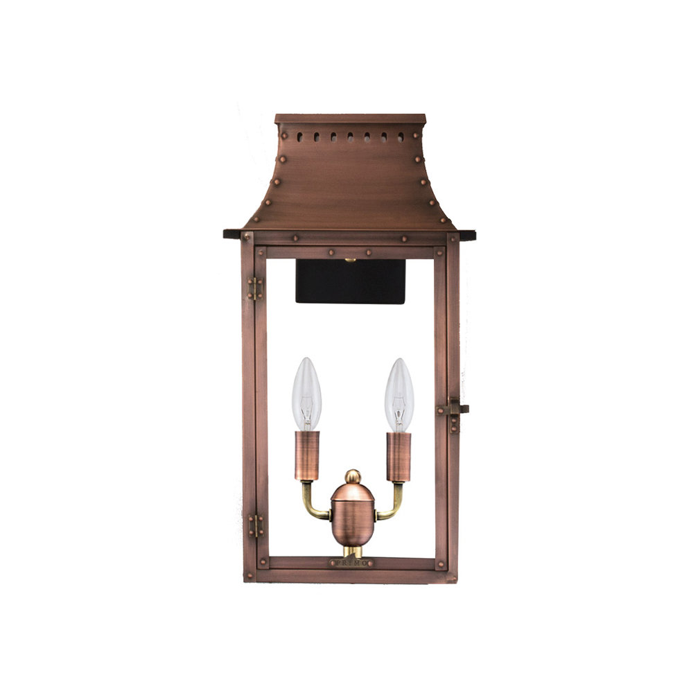 Beaux Bridge 19'' Hardwired Outdoor Lantern Primo Lanterns