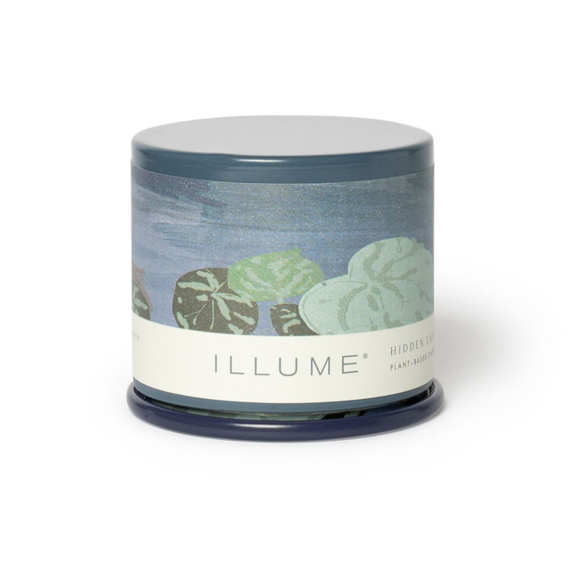 Bougie parfumée en étain pour salle de bain, Demi Vanity Tin