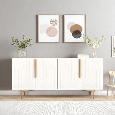 Modern Minimalist Light Luxury Sideboard Cabinet