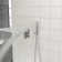 Ceiling Mounted Complete Shower System with Rough-in Valve with 12 Inches Rain Shower Head