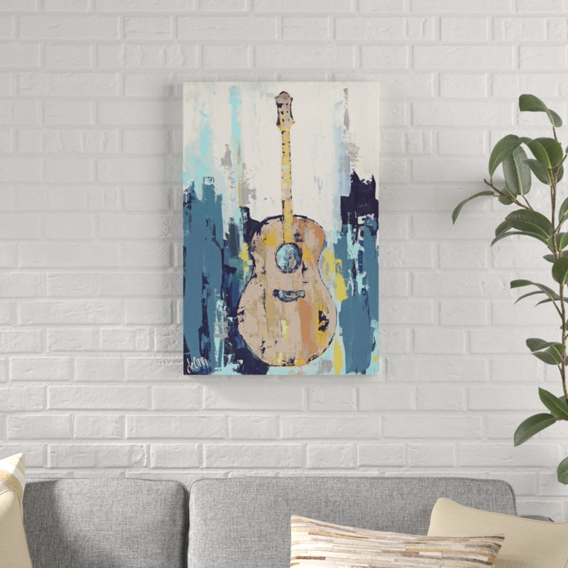 Bluebird Cafe I - impression sur toile tendue, H 30 po x l 20 po x P 1,5 po