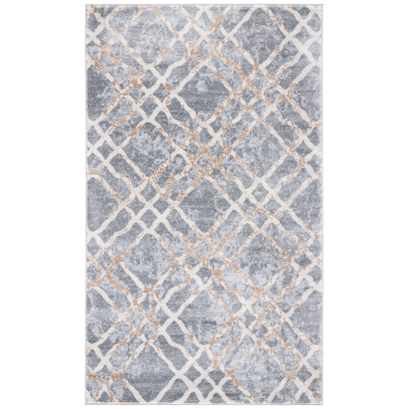 Martha Stewart Isabella Performance Geometric Rug, Rectangle 3' x 5'