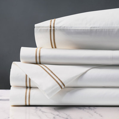 Mistletoe Egyptian Cotton Percale Sheet Set