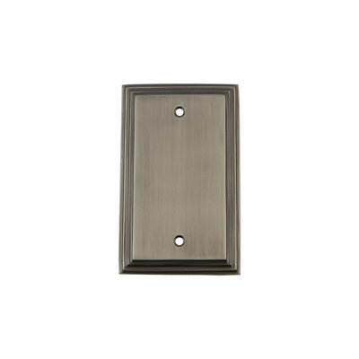 Deco Blank Wall Plate