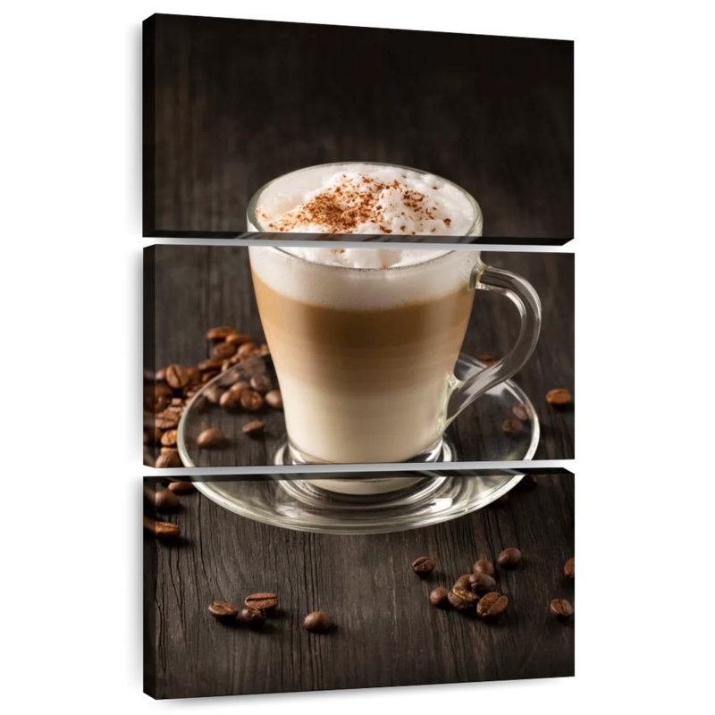 Coffee Drink Layers, 32" H x 20" W