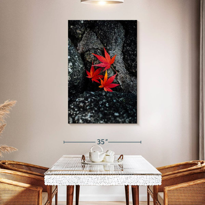 Harnek Pop Fallen Maple Leaves, 48" H x 32" W