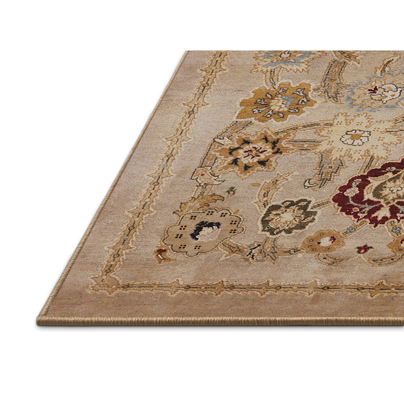Tapis beige / brun clair Skakli, Rectangle 5 pi x 7 pi