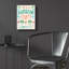 Art mural en verre Trinx «Words of Paradise II» par Jess Aiken-267595775
