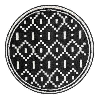 Ivy Bronx Begna Nathanyl Rug Black