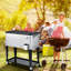 Arsi 76 L Wheeled Serving Station /Cart, Black