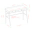 Caitlin Metal Base Writing Desk-2022446734