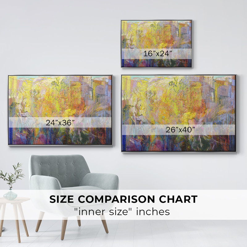 Toile encadrée Incantanta Premium - prête à être accrochée, H 27 po x l 41 po x P 2 po