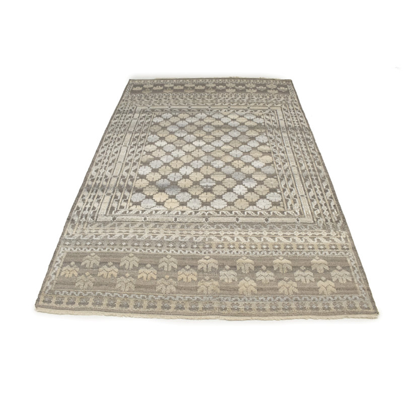 Wool Geometric Indoor Rug