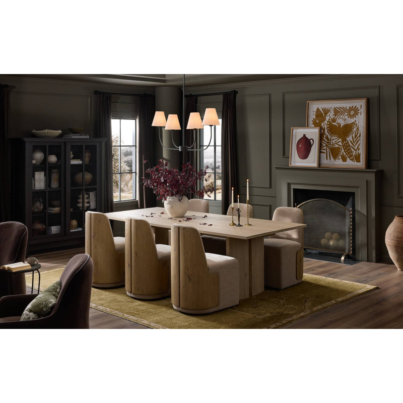 Emerald Solid Oak Dining Table