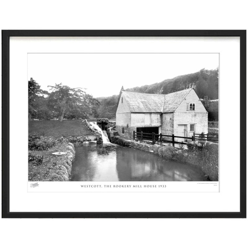 Westcott, The Rookery Mill House 1933 by Francis Frith - Single Picture Frame Print, 28cm H x 36cm W x 2.3cm D