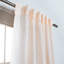 Panneau de rideau simple semi-transparent en mélange de coton Colyer-2047075293-2047075283