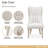 St. Charles Chenille Dining Side Chair - Cirrus/Dove Gray