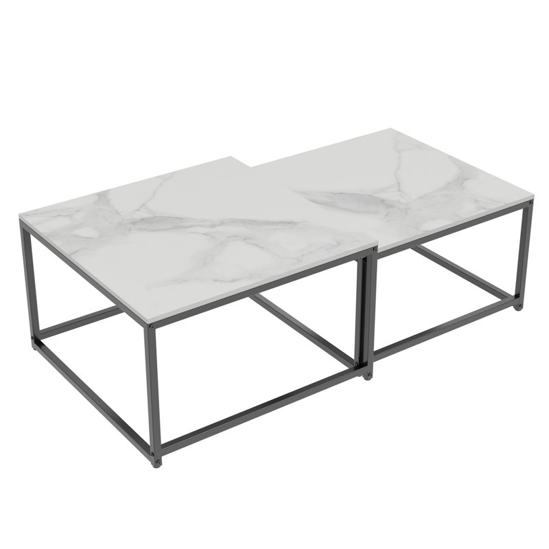 Parrett Frame Coffee Table, White