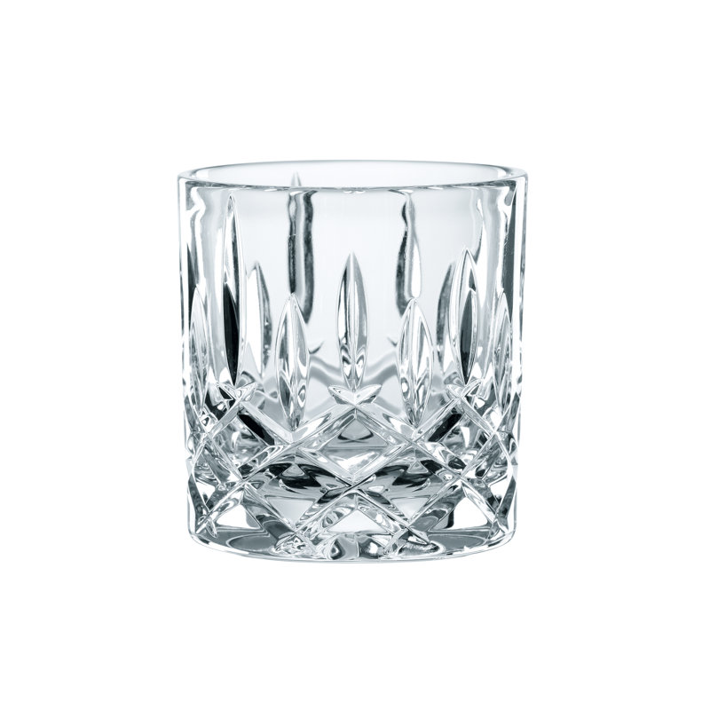 Amber Crystal Glass 12-Ounce Highland Tumbler