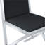 Ensemble de 2 chaises de salle à manger ergonomiques, cuir synthétique, cuisine moderne