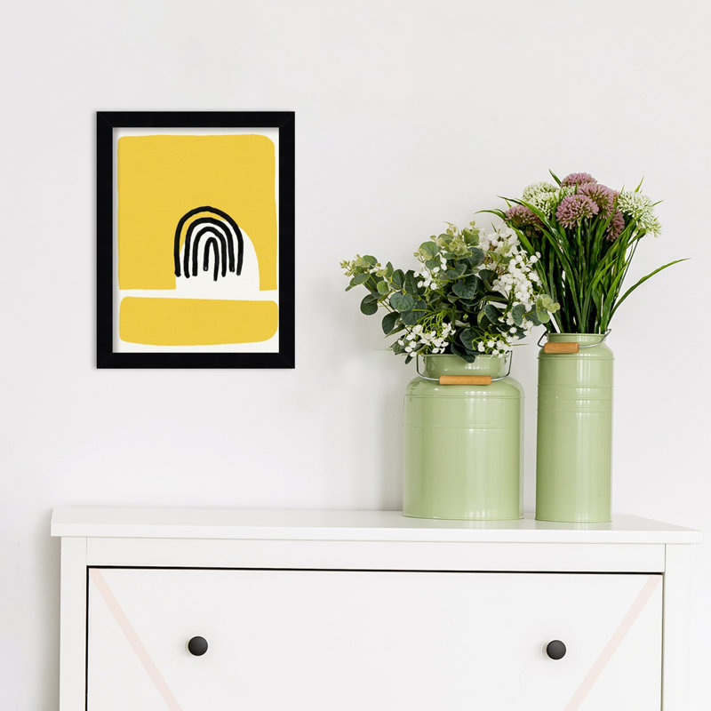 Good Vibes IV by Jacob Green, 13" H x 10" W x 1" D, Black