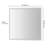 Pax 38 in. W x 38 in. H Large Square Frameless Anti-Fog Front and Backlit LED Wall Bathroom Vanity Mirror with Dimmable Smart Touch-1161408067-1161408064