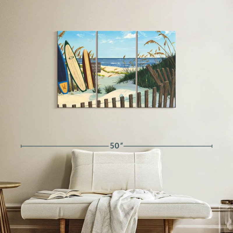 Accès à la plage Gillard, H 24 po x l 38 po