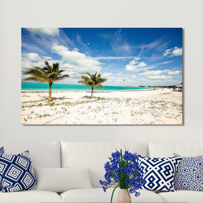 Palms and Kites - Reproduction de photo sur toile tendue